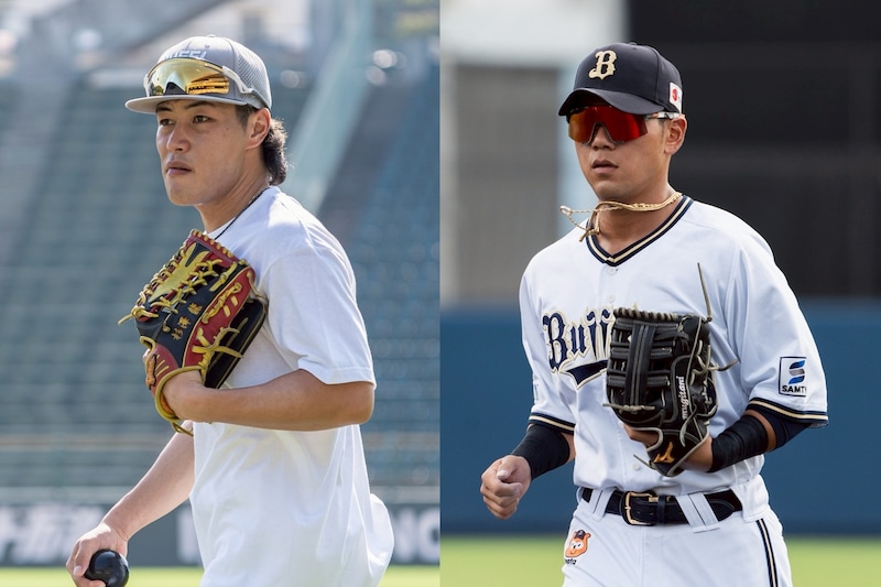 オリックスの麦谷と杉澤、若手外野手同士の「グローブ交換」に宿るアマチュア時代からの東北の縁【オリ熱コラム2025】