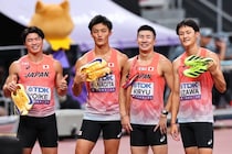 “リレー侍”は小池祐貴→栁田大輝→桐生祥秀→鵜澤飛羽　予選と変更なし、サニブラウン外れる　男子4×100m３大会ぶりメダルへ出陣！【世界陸上】