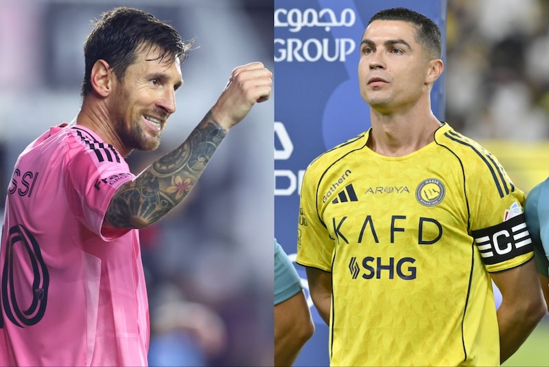 「老いを拒み、ともに2得点」 ロナウド、メッシが同日に披露した活躍ぶりに各国メディアも注目!「1万キロ以上離れていてもライバル関係は絶えない」