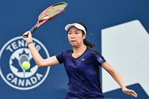 この１年で怒涛の急成長を遂げた伊藤あおい。起点となったジャパンオープンを今年はケガで欠場＜SMASH＞