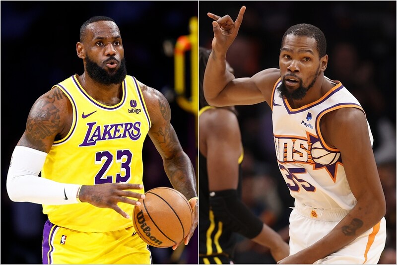 レブロンの記録はバードのキャリア２周分!?現役２大巨頭が他を圧倒【ポジション別得点ランキング | SF編】＜DUNKSHOOT＞