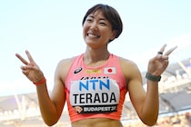 「そんなん好きになっちゃうじゃん」100ｍH・寺田明日香、織田裕二と&TEAM・Kの“陸上愛”に感激！「うちの娘は２人のカッコよさに震えてました」【世界陸上】