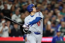 地区V明けドジャース辛勝、大谷翔平はノーヒットでシュワーバーとHR２本差のまま残り２試合　佐々木朗希は１イニング２K無失点