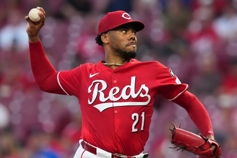 LA育ちのレッズ右腕グリーン、憧れのドジャース相手にWCS初戦登板「本当に誇らしい気持ち」 まさかの告白も「昨年のWSは観客としてここに...」