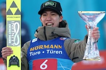 「２本とも良いジャンプができた」二階堂蓮がW杯初優勝！ 伝統のジャンプ週間で頂点「ついに勝った」「五輪も期待するよ」