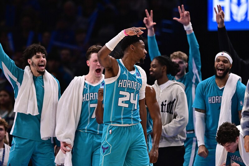 王者サンダーに敵地で快勝したホーネッツ。新人カニップルが自信「僕らはエリートレベルの攻撃型グループになれる」＜DUNKSHOOT＞