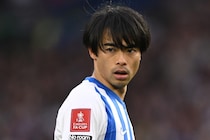 「彼にとってはあまりに簡単」三笘薫、マンC相手の技巧的同点弾に最高評価＆賛辞！ 指揮官も「流れを変えられる存在」として期待