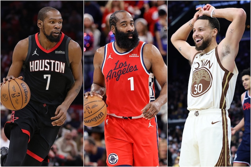 デュラント&ハーデンが得点部門でランクアップ!カリーもトップ20入り目前【NBA歴代得点ランキング】<DUNKSHOOT>