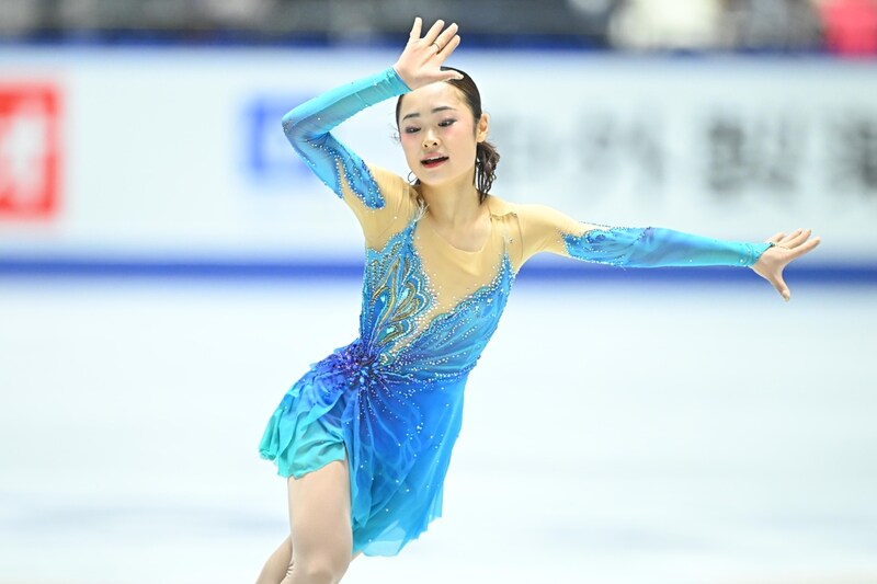 「Miracle！」17歳のフィギュア女子、“世界的大物”とのサプライズ対面に「やばい、やばい…」 年末の全日本で実現した舞台裏公開
