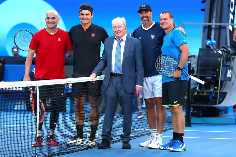 フェデラーが６年ぶりに全豪オープンに帰還！歴代王者が集結した夢の祭典で会場は熱狂＜SMASH＞