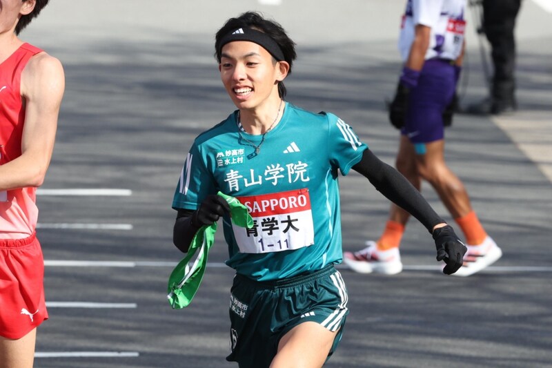 「これが黒田朝日」“シン・山の神”が３区で３位浮上、トップと23秒差に詰める力走「やっぱりすげぇーー」岡山は過去最高４位フィニッシュ【全国男子駅伝】