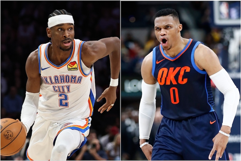 サンダーの新旧エースによる“奇跡の一致”に米メディア脚光「OKCは偉大さを継承し続ける」<DUNKSHOOT>