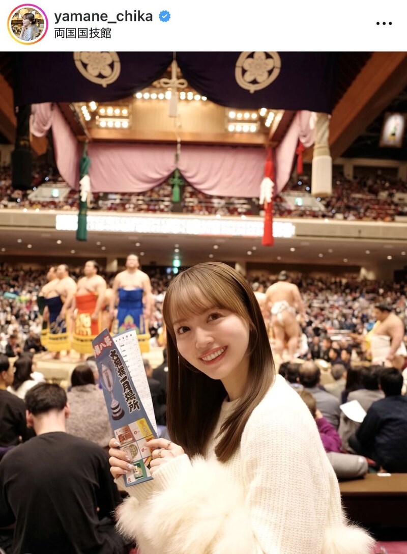 「美人なお二人」大相撲初場所に連日現れる“スー美女”とTBS人気女子アナの観戦ツーショットが話題！「いったい今場所は何日通ってる？」