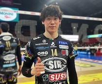 ペルージャ逆転勝利も序盤に“らしからぬ”失速　短時間の出場続く石川祐希の胸中「機会が訪れた時に…」【セリエA】