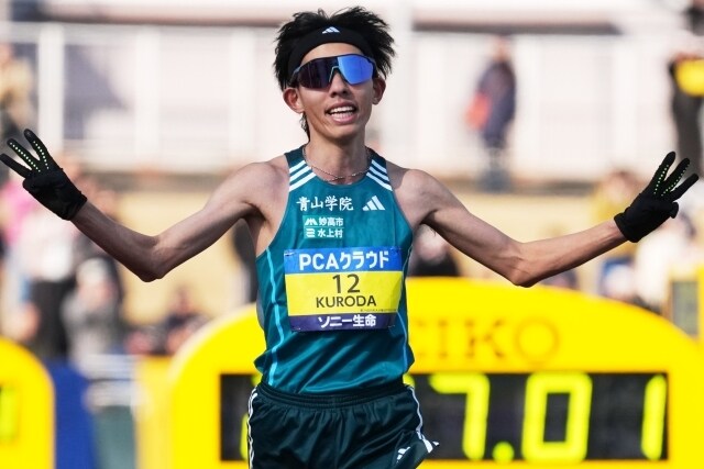レジェンドは「噓でしょ」大快走の黒田朝日がレース前の不調説の真偽を語る「箱根が終わってから１か月間…」【別府大分毎日マラソン】