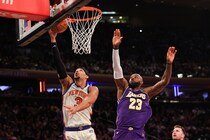 【NBA】レイカーズ、守備難露呈でニックスに逆転負け。八村塁は11得点も後半に失速＜DUNKSHOOT＞