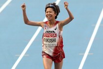 「怖い思いをさせてごめんね～」世陸女子マラソン銅メダリストの“青鬼”姿に反響続々「いつも何事にも全力で素晴らしい」「迫真の演技も最高」