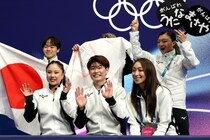 フィギュア団体“うたまさ”吉田唄菜／森田真沙也は68.64点、日本は８位発進　首位アメリカ【冬季五輪】