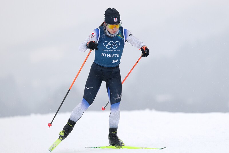 「雪上のマラソン」クロスカントリースキー女子20キロ複合、過酷なレース映像に反響「めっちゃツラそう！」　唯一の日本女子は35位【冬季五輪】