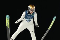 丸山希97mで３位　“怪物”プレブツと0.2点差、トップと1.2点差の大接戦で２回目へ　高梨ら日本勢４人とも第１Ｒ突破【ジャンプNH女子】