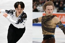 鍵山優真、驚異の108.67点でSPトップ！世界王者マリニン98.00点　フィギュア団体首位アメリカと１ポイント差、メダル圏内の２位【冬季五輪】