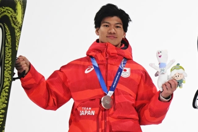 木村葵来とワンツー! スノボ男子ビッグエア銀メダルの木俣椋真はスロープスタイルにも自信「次は色を変えたい。もちろん金」【冬季五輪】
