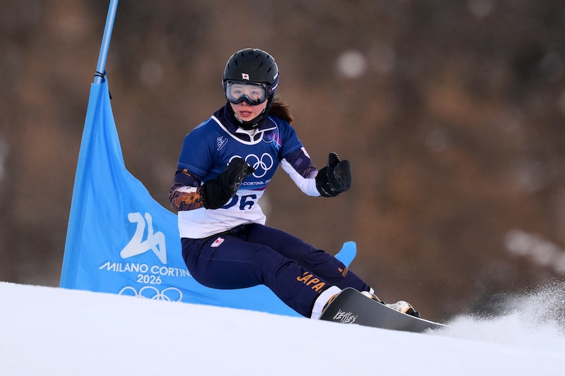 「マジ速い!!」「メダル狙える」スノボ女子パラレル大回転の三木つばき、全体３位で決勝進出「バランスすぐ立て直して凄い！」【冬季五輪】