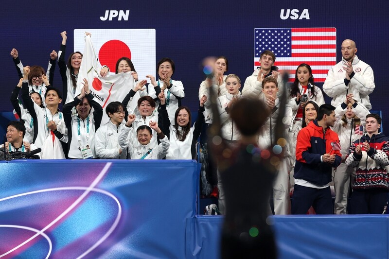 日本、フィギュア団体２大会連続の銀メダル！ 米国が連覇、イタリアは史上初の銅メダル【冬季五輪】