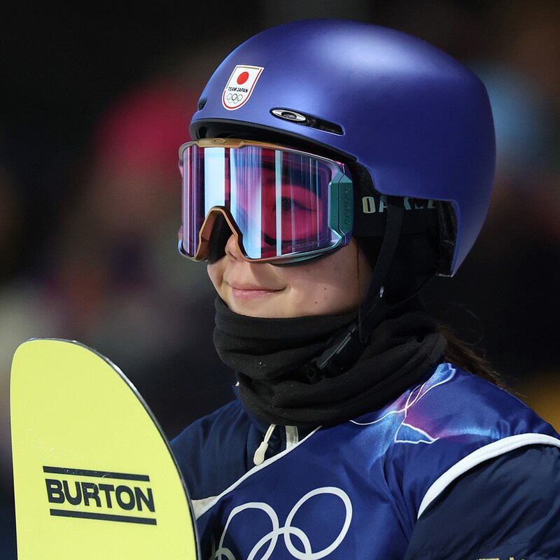 予選５位の深田茉莉が決勝１本目で転倒【スノーボード女子ビッグエア決勝／冬季五輪】