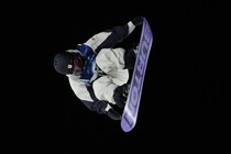 予選７位の岩渕麗楽が決勝１本目から高得点。82.75点をマーク【スノーボード女子ビッグエア決勝／冬季五輪】