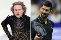 ジョコビッチが五輪のフィギュアスケート観戦！ 気付いた絶対王者マリニンは「まさに一生に一度の経験だ」と感激＜SMASH＞