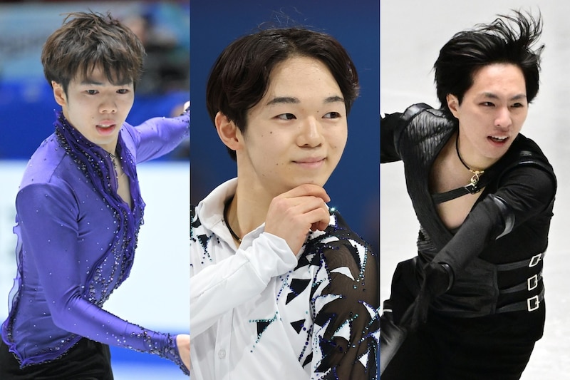 鍵山優真SP103.07点２位発進　佐藤駿、三浦佳生はFS進出　絶対王者マリニンがトップ、上位３人100点超えのハイレベル【冬季五輪】