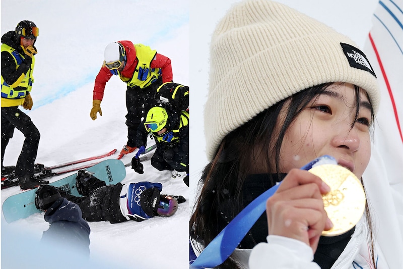 「半端ないって!」「エグすぎ」極限状態の韓国17歳が”大逆転金メダル”でネット騒然「映画になるレベル」【女子ハーフパイプ/冬季五輪】