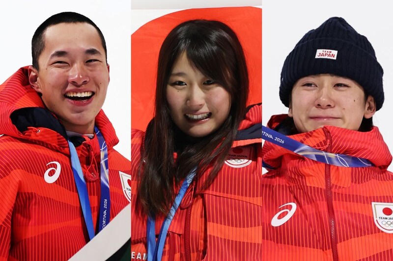 「完全に日本のお家芸！」金３・銀１・銅２のメダルラッシュ!! 日本スノーボード勢の強さに衝撃「昔とは随分見られ方が変わった！」【冬季五輪】