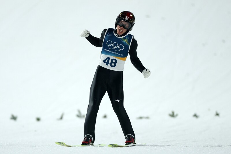 「すんげえええ！」今大会銅・二階堂蓮、ラージヒル１回目で140.0mの大ジャンプでトップ！２位に７ポイント差「金メダル期待！」 【冬季五輪】