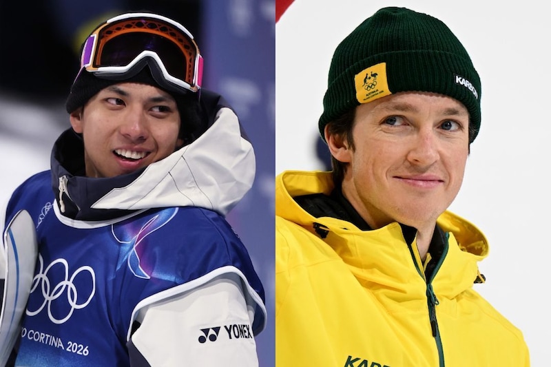 「見かけないなと思ってた！」スノボ豪州銀メダリストの“粋な行動”が話題　涙の平野流佳に駆け寄る「そんな裏側があったとは」【冬季五輪】