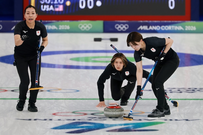 カーリング日本、難敵アメリカとの大一番は４対７でコンシード負け　通算１勝３敗、３大会連続メダルへ正念場【冬季五輪】