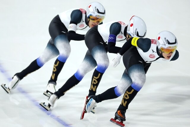 スピスケ男子団体パシュート日本は準決勝進出ならず　準々決勝は最下位【冬季五輪】
