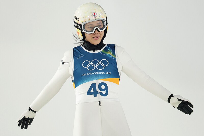 残念…。丸山希が女子個人ラージヒル２本目で125.0ｍも残り４人でメダル圏外に【冬季五輪】