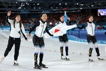 スピスケ女子団体パシュート、日本は銅！ ３決でアメリカに圧勝し３大会連続メダル【冬季五輪】