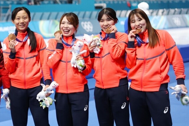 女子団体パシュート、３大会連続メダルに髙木菜那氏が万感「私は幸せです」【冬季五輪】