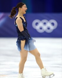 坂本花織、SP77.23点で現在２位　トップは17歳の中井亜美で78.71点　最後の五輪、悲願の金獲りへメダル圏内【冬季五輪】