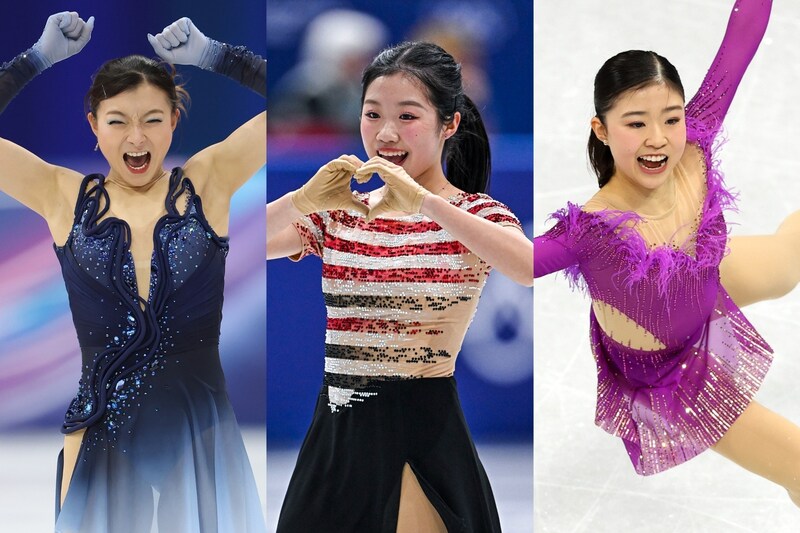 中井亜美、３A成功78.71点でSPトップ発進！ 坂本花織２位、千葉百音４位で日本女子がメダル圏内！ 70点台が９人揃う超ハイレベル【冬季五輪】
