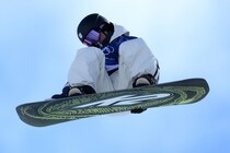 ビッグエアに続きメダル獲得なるか。予選４位の木俣椋真は決勝１回目のランで72.80点、暫定５位【スノボ男子スロープスタイル／冬季五輪】
