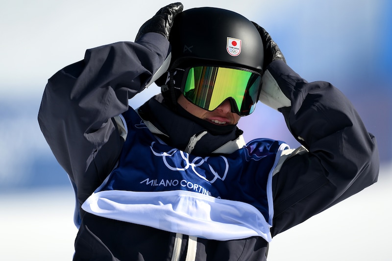木俣椋真は決勝２回目のランでバランスを崩す…。現在９位【スノボ男子スロープスタイル／冬季五輪】