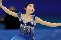 五輪初出場の千葉百音、217.88点で自己ベスト！ 現在トップ　坂本花織は23番滑走、最後は中井亜美【冬季五輪】