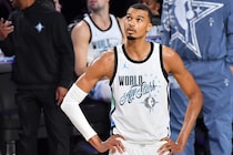 NBAオールスターでまさかの大失態!?ウェンバンヤマ登場時の演出にミス発覚…フランス大統領も反応＜DUNKSHOOT＞