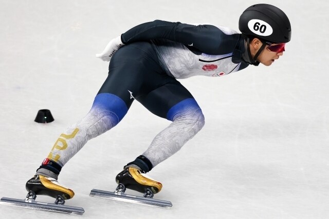 ショートトラック男子5000mリレー、日本は8チーム中7位 順位決定戦で3着【冬季五輪】