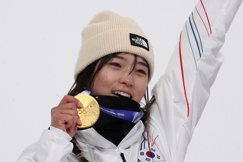 日本にも中国にもあるのに、韓国には“ゼロ” 17歳スノボ金メダリストが指摘した明確な環境の差「今後はできることを願っている」【冬季五輪】