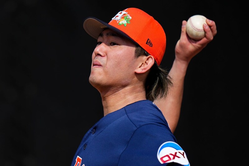 アストロズ今井達也、MLB初登板でヒヤリ! 強襲打直撃も「全然大丈夫」 メッツ打線を10球で料理「楽しかった」